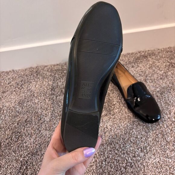 Naturalizer Women's Emiline Slip-On Loafer Black Leather Size 8 - Picture 14 of 15